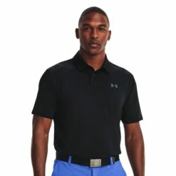 Under Armour Men's UA T2G Golf Polo 2021 -Mens Apparel Shop 2021 20under 20armour 20tg2 20polo 201368122 20 20black