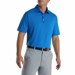Footjoy Diamond Dot Print Polo (Previous Season Style)