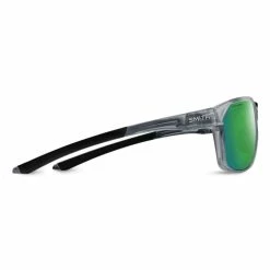 Smith Leadout PivLock Sunglasses Cement Crystal Frame W/ Chromapop Green Mirror Lens -Mens Apparel Shop 20419808a63x8 03