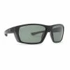 Calcutta Outdoors Calico Fishing Sunglasses Shiny Black Frame Gray Lens