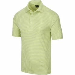 Greg Norman Protek Oxford Stripe Mens Polo