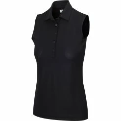 Greg Norman Women's Sleeveless Freedom Micro Pique Polo