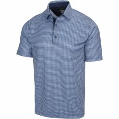 Greg Norman Men's ML75 Microlux 2Below Tee Print Polo