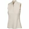 Greg Norman Women's Sleeveless ML75 2Below Zip Polo