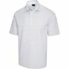 Greg Norman Men's ML75 Microlux 2Below Yarn Dye Stripe Polo