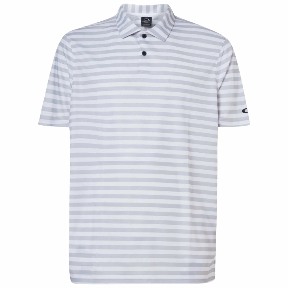 Oakley Men's Step Shade Stripe RC Polo Golf Shirt 1 Oakley Men's Step Shade Stripe RC Polo Golf Shirt