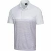Greg Norman Men's ML75 Microlux Fin Print Polo