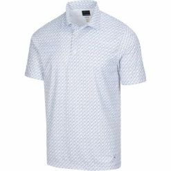 Greg Norman Men's Protek ML75 Microlux Iron Print Polo -Mens Apparel Shop 45353201 source 1640103650