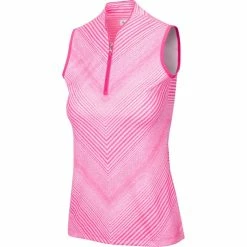 Greg Norman Women's ML75 2Below Sleeveless Polo 2021 -Mens Apparel Shop 454 20paradise 20copy