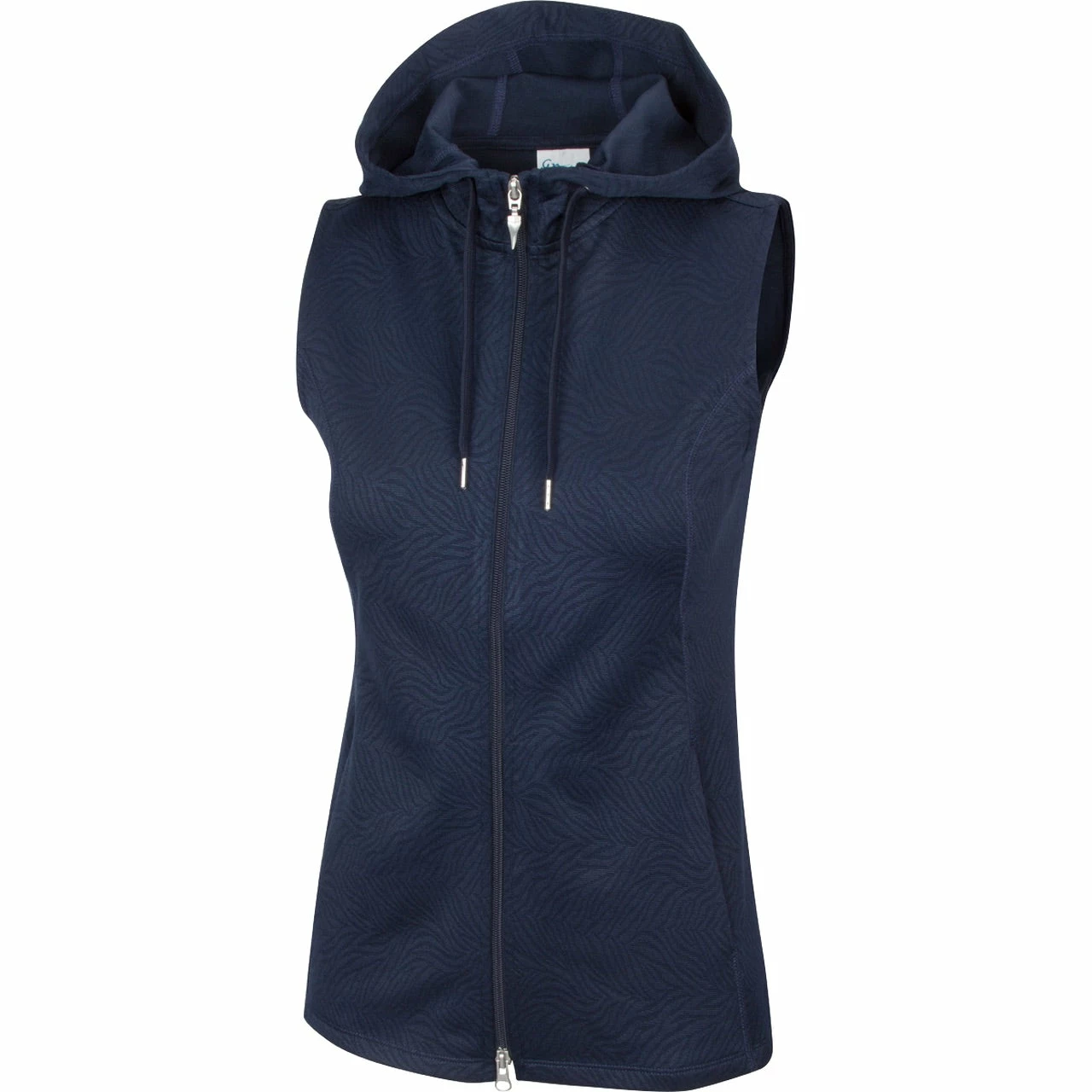 Greg Norman Women's Jacquard Hooded Vest 2021 2 Greg Norman Women's Jacquard Hooded Vest 2021 - Image 2