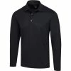 Greg Norman Men's Freedom Long Sleeve Pique Polo
