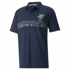 Puma Men's Cloudspun Oasis Golf Polo 2022 (On-Sale)