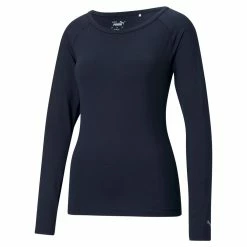 Puma Women's Long Sleeve Sun Crew Golf Shirt (On-Sale)