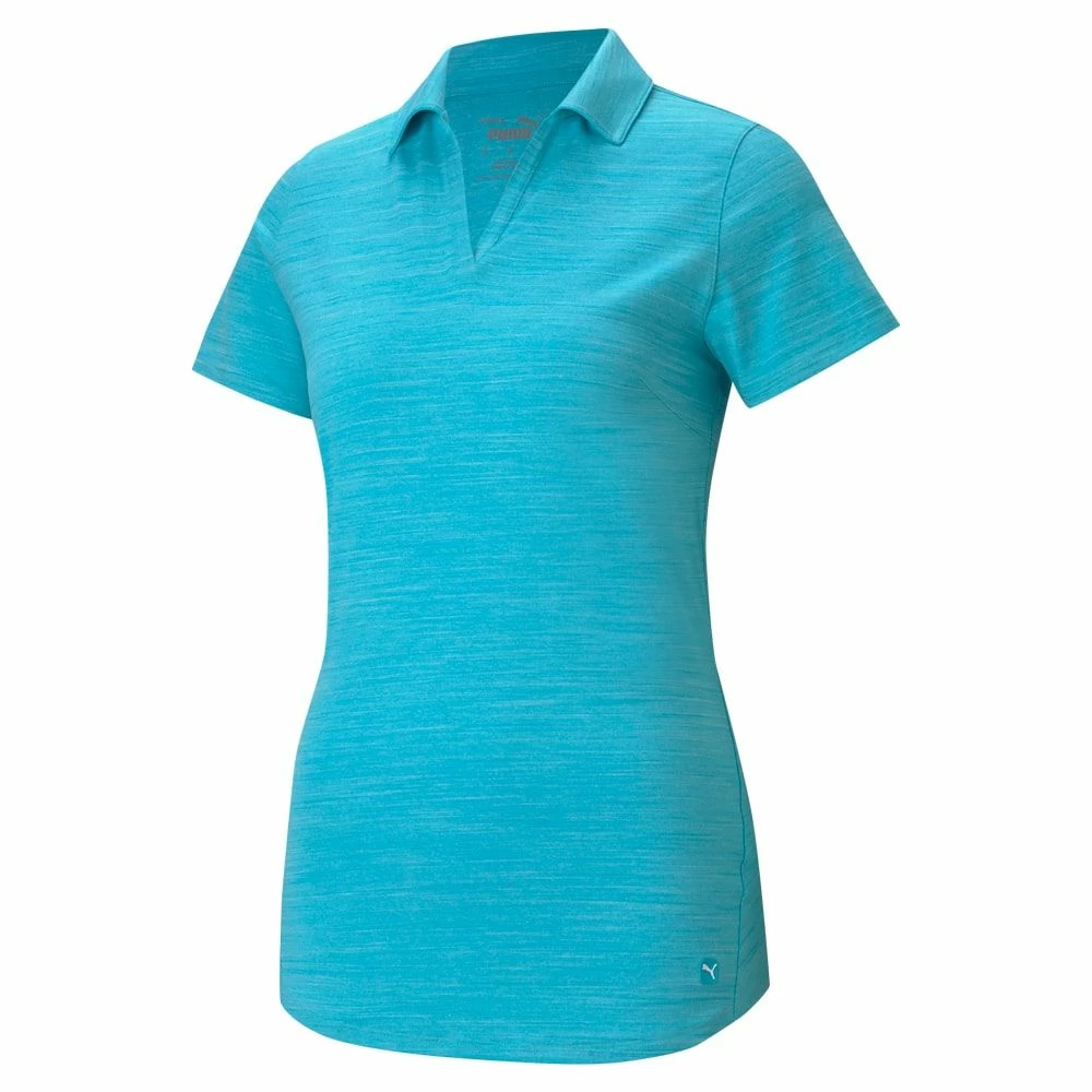 Puma Womens Cloudspun Free Golf Polo (On-Sale) 1 Puma Womens Cloudspun Free Golf Polo (On-Sale)