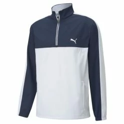 Puma Men's Riverwalk Wind Golf Jacket (On-Sale) -Mens Apparel Shop 599237 05 min