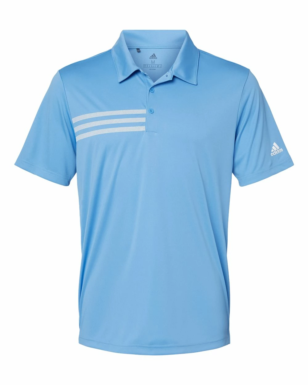 Adidas Men's 3-Stripes Chest Golf Polo 7 Adidas Men's 3-Stripes Chest Golf Polo - Image 7