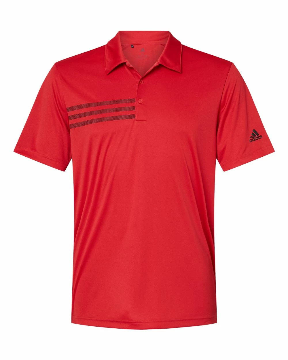Adidas Men's 3-Stripes Chest Golf Polo 9 Adidas Men's 3-Stripes Chest Golf Polo - Image 9
