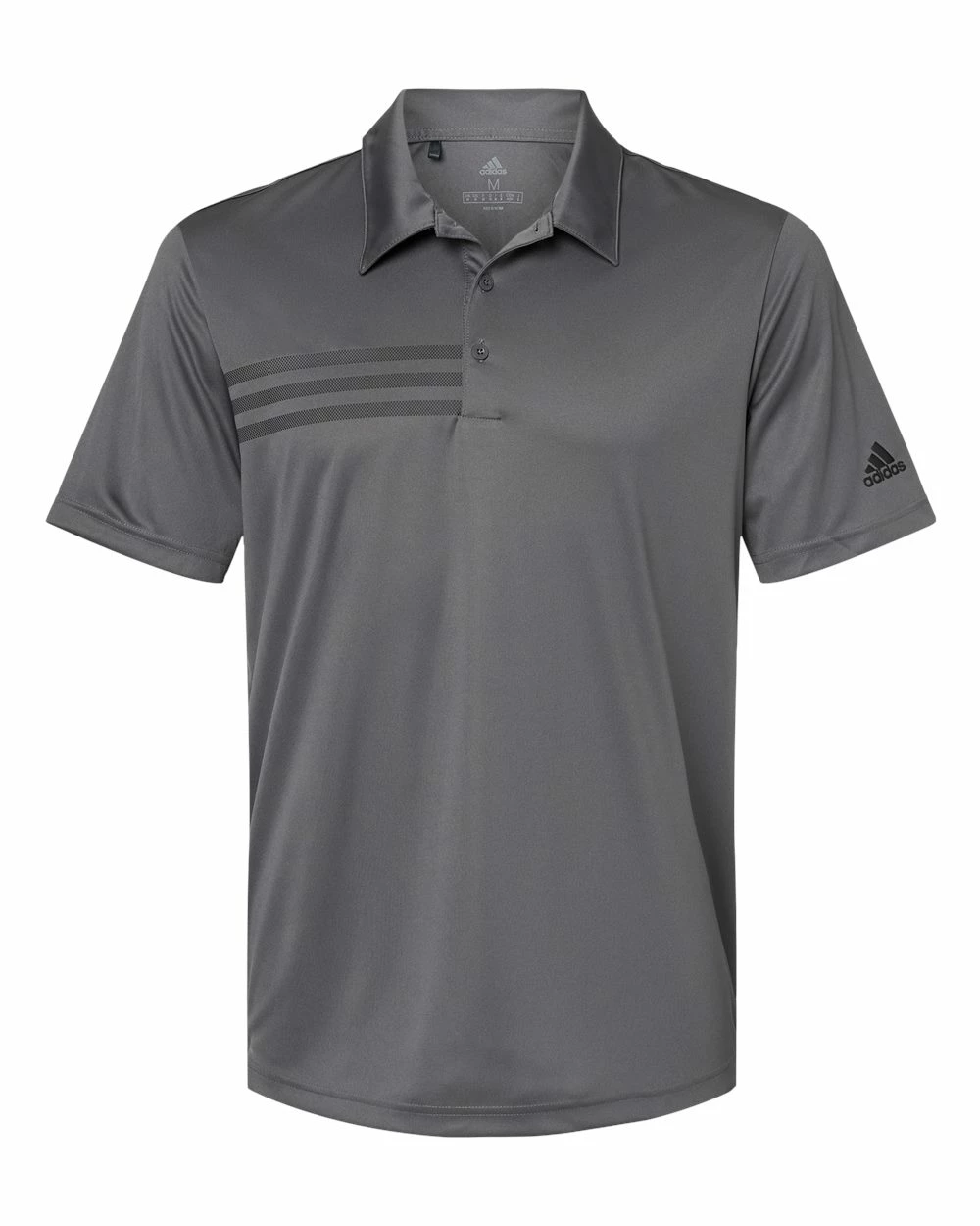 Adidas Men's 3-Stripes Chest Golf Polo 3 Adidas Men's 3-Stripes Chest Golf Polo - Image 3