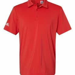 Adidas Men's Ultimate Solid Golf Polo -Mens Apparel Shop 96228 f fl