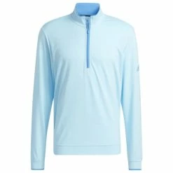 Adidas Quarter-Zip Golf Pullover -Mens Apparel Shop adidas quarter zip pullover 2022 bliss blue