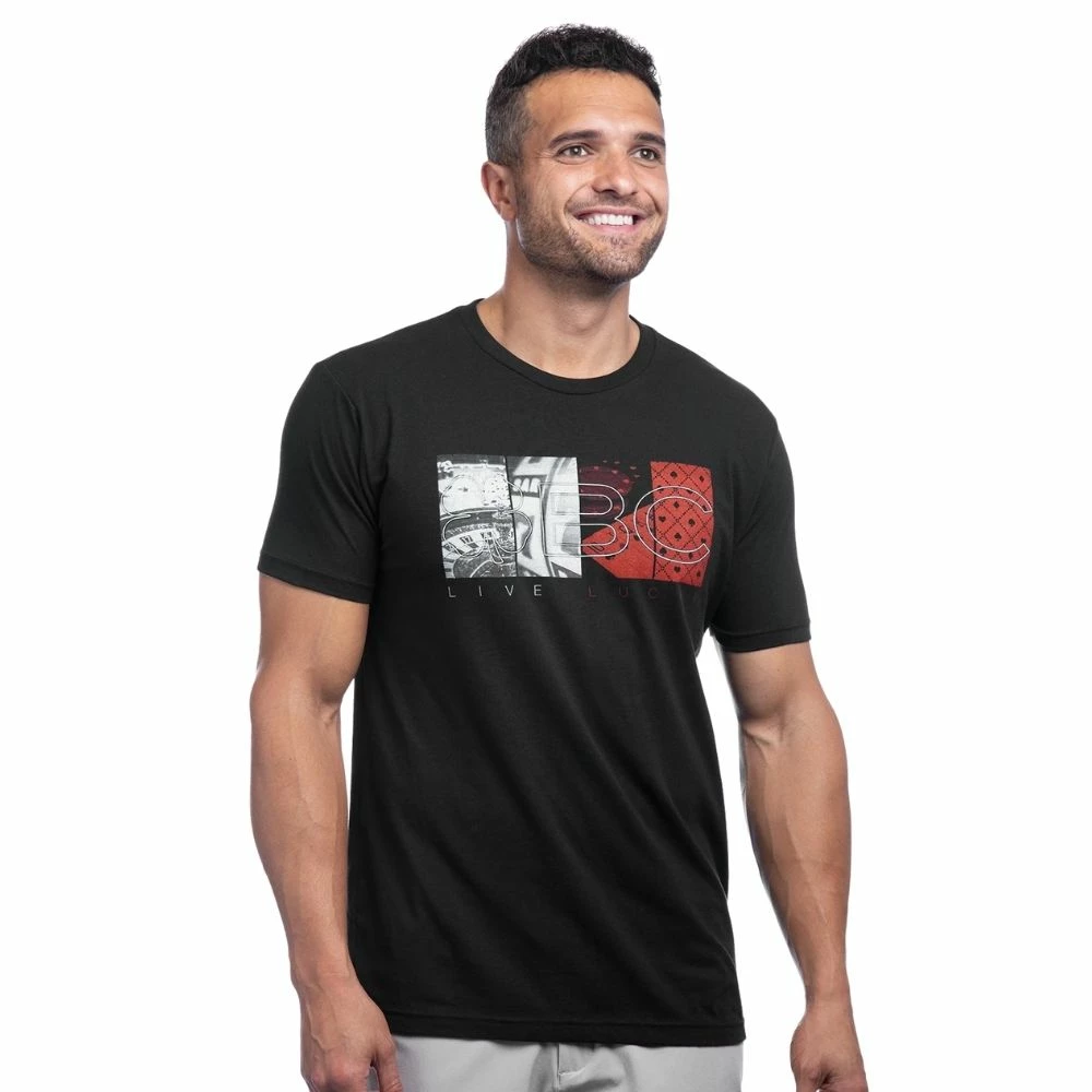 Black Clover Player Tee Shirt Black 2 Black Clover Player Tee Shirt Black - Image 2