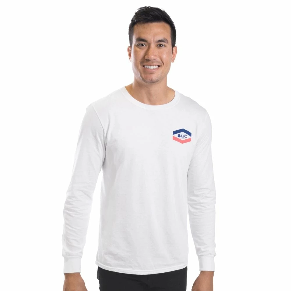 Black Clover Season Long Sleeve Tee Shirt White 2 Black Clover Season Long Sleeve Tee Shirt White - Image 2