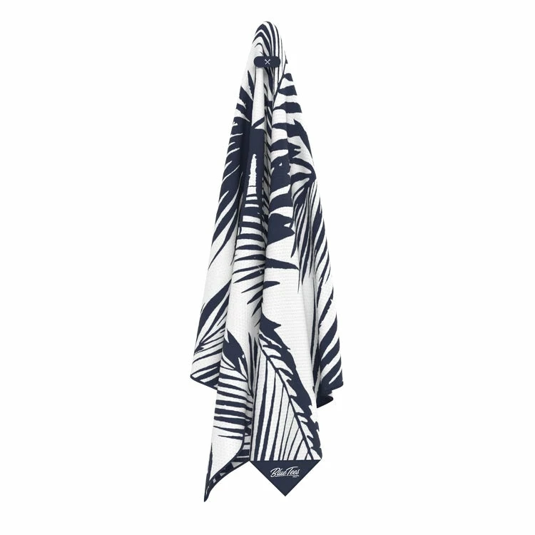 Blue Tees 4-in-1 Microfiber Magnetic Caddie Golf Towel 18" X 39" 1 Blue Tees 4-in-1 Microfiber Magnetic Caddie Golf Towel 18" X 39"