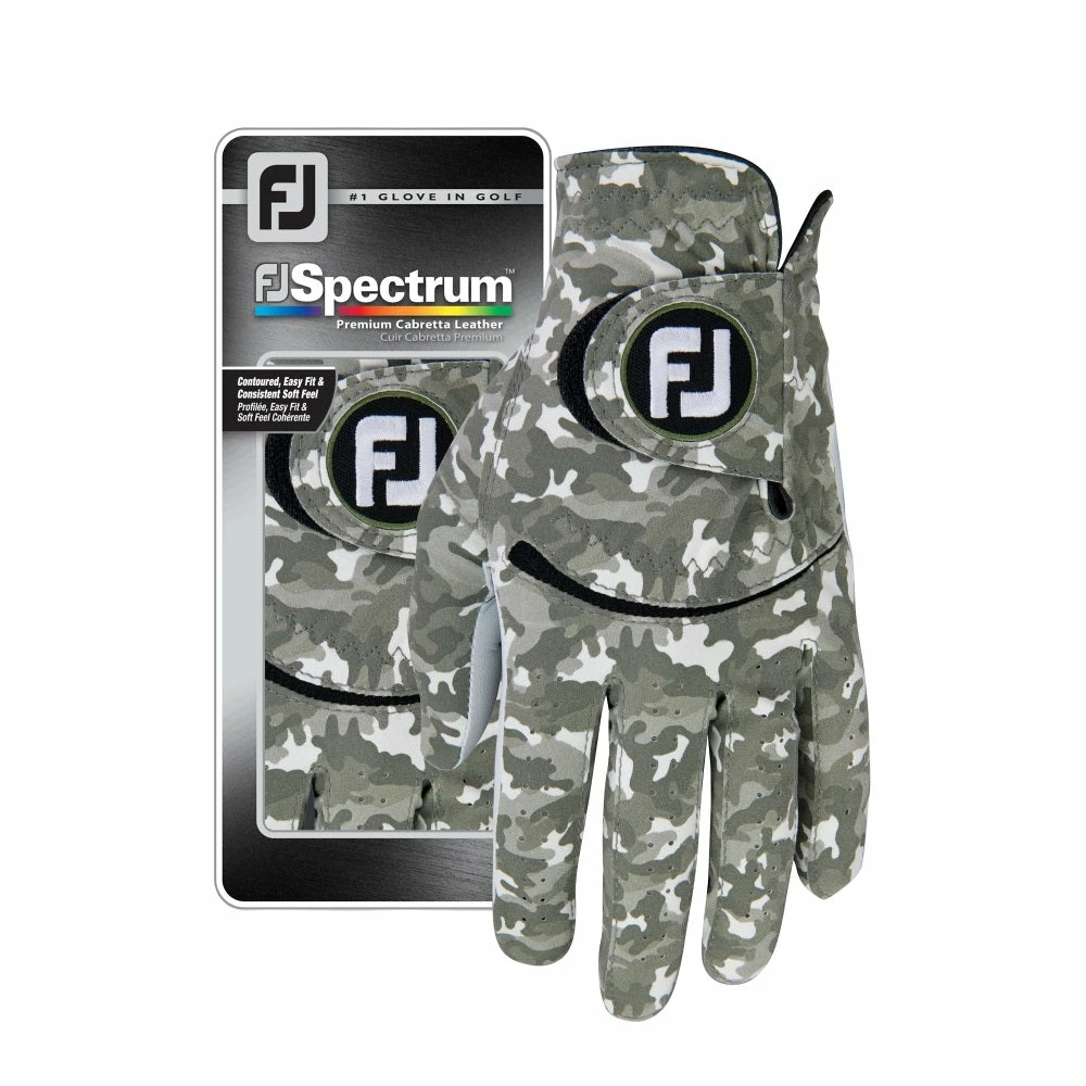 Footjoy FJ Spectrum Golf Glove Green Camo 1 Footjoy FJ Spectrum Golf Glove Green Camo