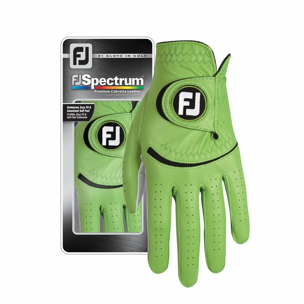 Footjoy FJ Spectrum Golf Glove Lime 1 Footjoy FJ Spectrum Golf Glove Lime