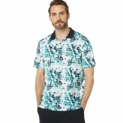Oakley Azalea Print Polo Golf Shirt