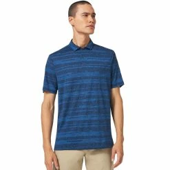 Oakley Men's Aero Pro Stripe Polo Golf Shirt -Mens Apparel Shop foa403164 62x omqt1
