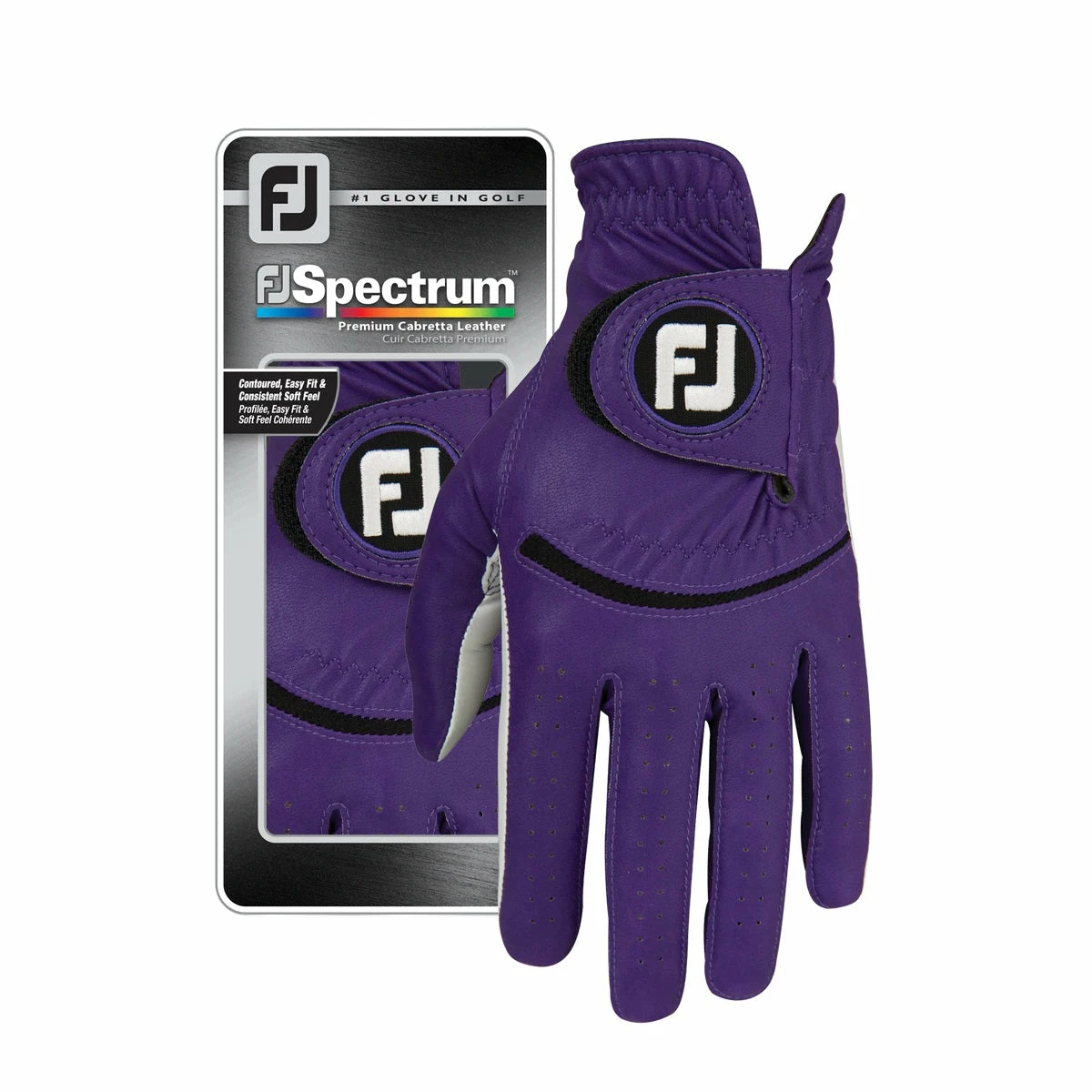 Footjoy FJ Spectrum Golf Glove Purple 1 Footjoy FJ Spectrum Golf Glove Purple
