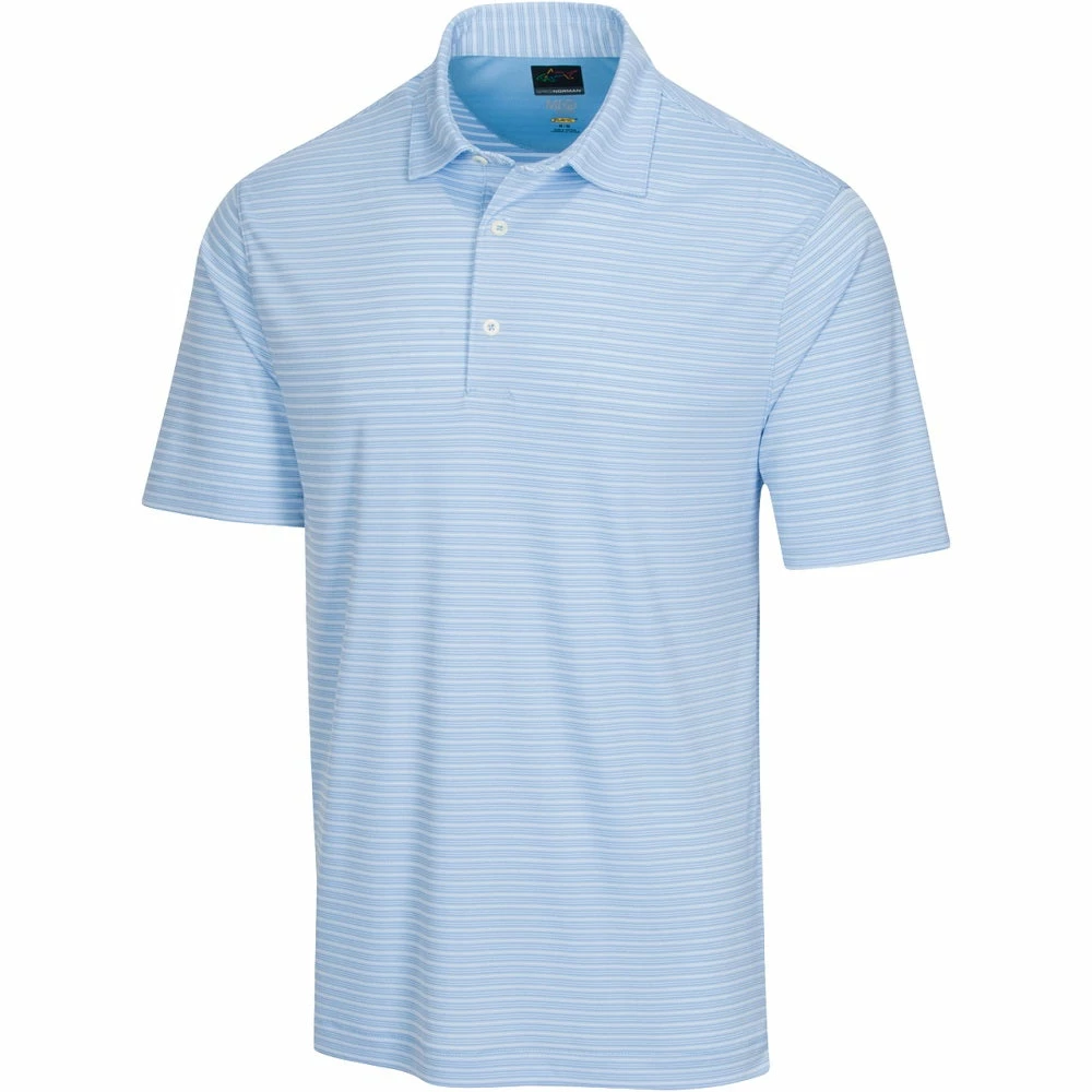 Greg Norman Men's Protek ML75 Microlux Striped Polo 8 Greg Norman Men's Protek ML75 Microlux Striped Polo - Image 8