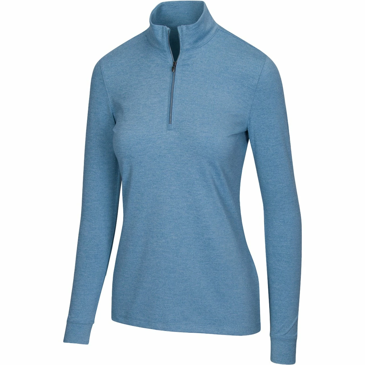 Greg Norman Women's Heathered Comfort Stretch 1/4 Zip Pullover 2021 - Image 9