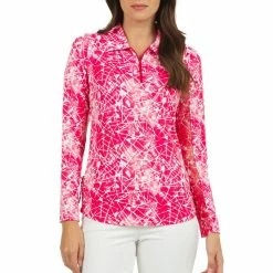 IBKUL Women's Evie Print Adjustable Long Sleeve Zip Polo - 48182 6 IBKUL Women's Evie Print Adjustable Long Sleeve Zip Polo - 48182 -Mens Apparel Shop ibkul61f8000b35158861f8000b35256.5979685461f8000b35256 1800x1800 df21dc5e 11d2 4cc9 bad0 fcc545d09f97