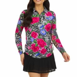 IBKUL Women's Jovanna Adjustable Long Sleeve Zip Polo - 48183 -Mens Apparel Shop ibkul6200da74ead2f06200da74eaf76.648969386200da74eaf76 1800x1800 0d78698e d00c 4653 b4f6 9342aa2e1580