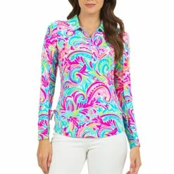 IBKUL Women's Aubrey Print Adjustable Long Sleeve Zip Polo - 48184 5 IBKUL Women's Aubrey Print Adjustable Long Sleeve Zip Polo - 48184 -Mens Apparel Shop ibkul6200dad8bcc6816200dad8bcd5a.832537806200dad8bcd5a 1800x1800 58351a8d 4c59 41d1 b62f 1c3261312967