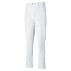 Puma Men's Jackpot 5 Pocket Pant White