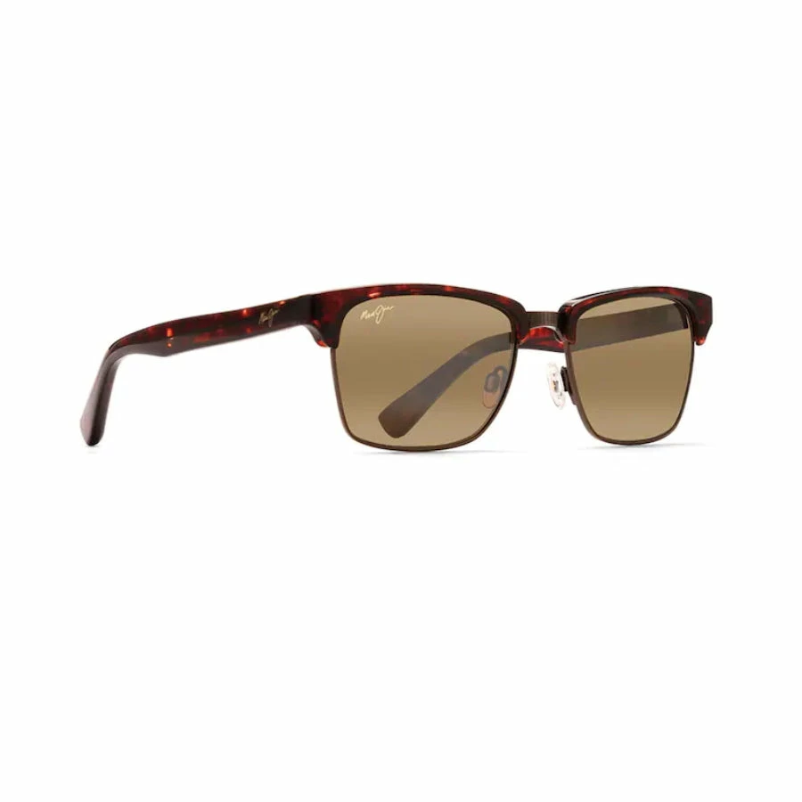 Maui Jim Kawika Polarized Sunglasses Tortoise With Antique Gold Frame HCL Bronze Lens 1 Maui Jim Kawika Polarized Sunglasses Tortoise With Antique Gold Frame HCL Bronze Lens