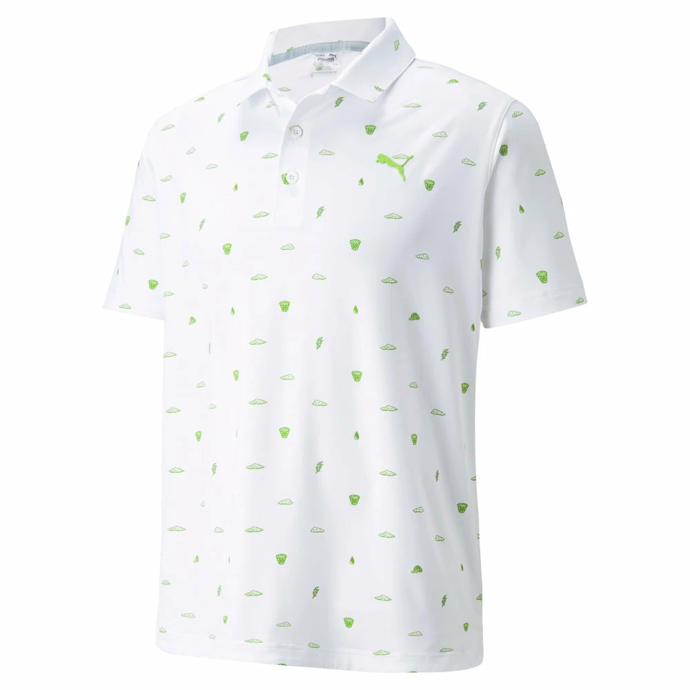 Puma Men's MATTR Pouring Buckets Golf Polo 2022 (On-Sale) 2 Puma Men's MATTR Pouring Buckets Golf Polo 2022 (On-Sale) - Image 2