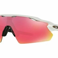 Oakley Radar EV Pitch Sunglasses Polished White Frame Prizm Baseball Lens