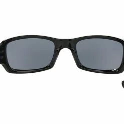 Oakley Fives Squared Sunglasses -Mens Apparel Shop main oo9238 04 fives squared polished black grey 019 67841 png heroxl