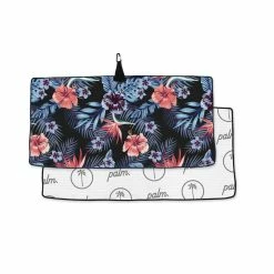 Palm Golf Bag Waffle Knit Towel - Aloha
