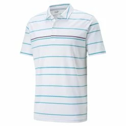 Puma Men's MATTR Border Lines Golf Polo 2022 (On-Sale) -Mens Apparel Shop puma mens mattr border lines polo 532976 13