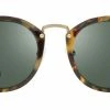 Revo Quinn Sunglasses Tortoise Frame Smoky Green Lens