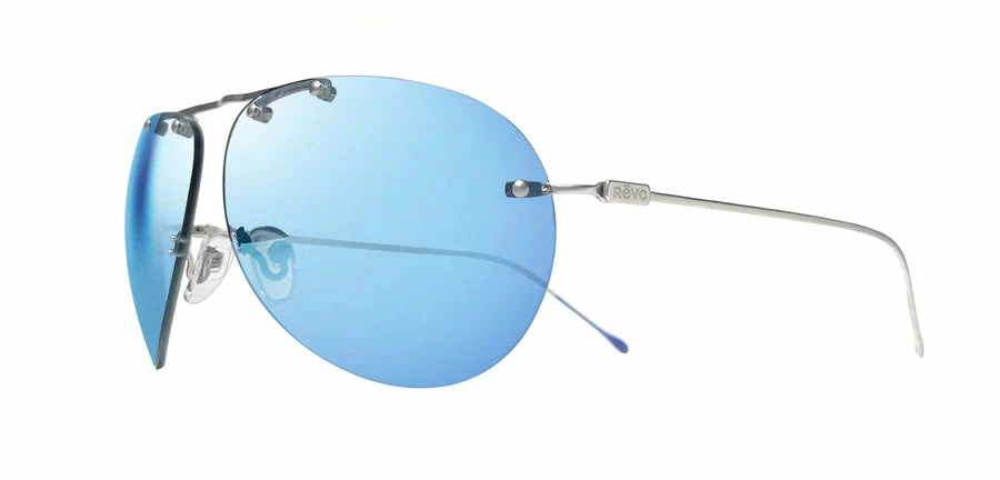 Revo Air 2 Sunglasses Satin Chrome Frame Blue Water Photo Lens 2 Revo Air 2 Sunglasses Satin Chrome Frame Blue Water Photo Lens - Image 2