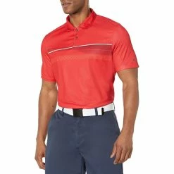 Oakley Men's Dimension Stripe RC Polo Short Sleeve Golf Shirt (On-Sale)